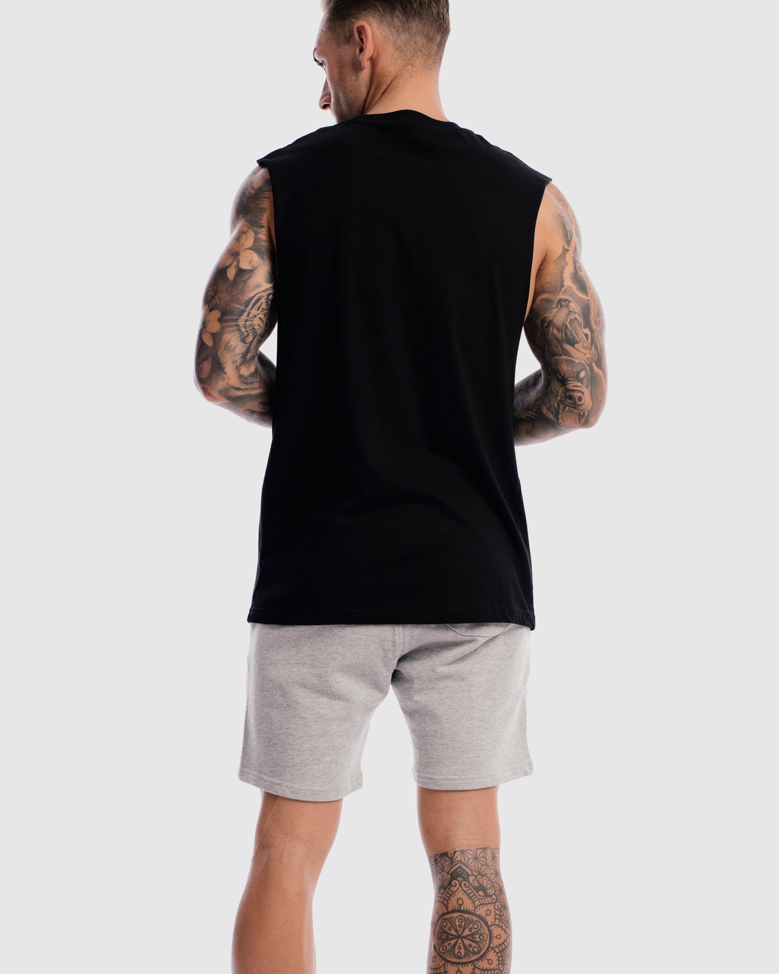 First Division Mens Printed Tanks Performance Logo Tank