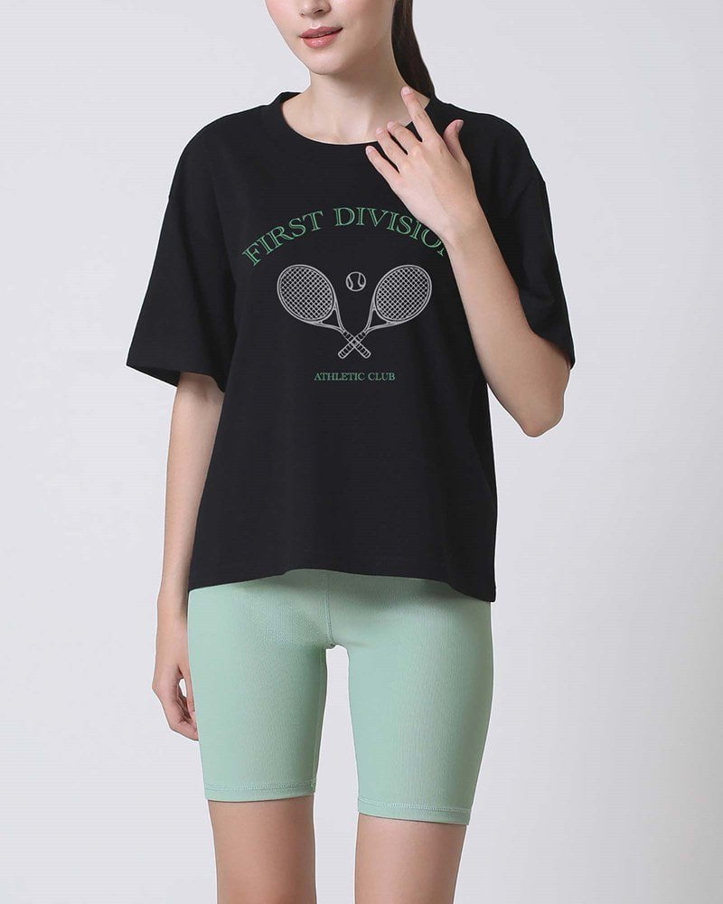 First Division T-Shirts Athletic Club Tee - Black/Green