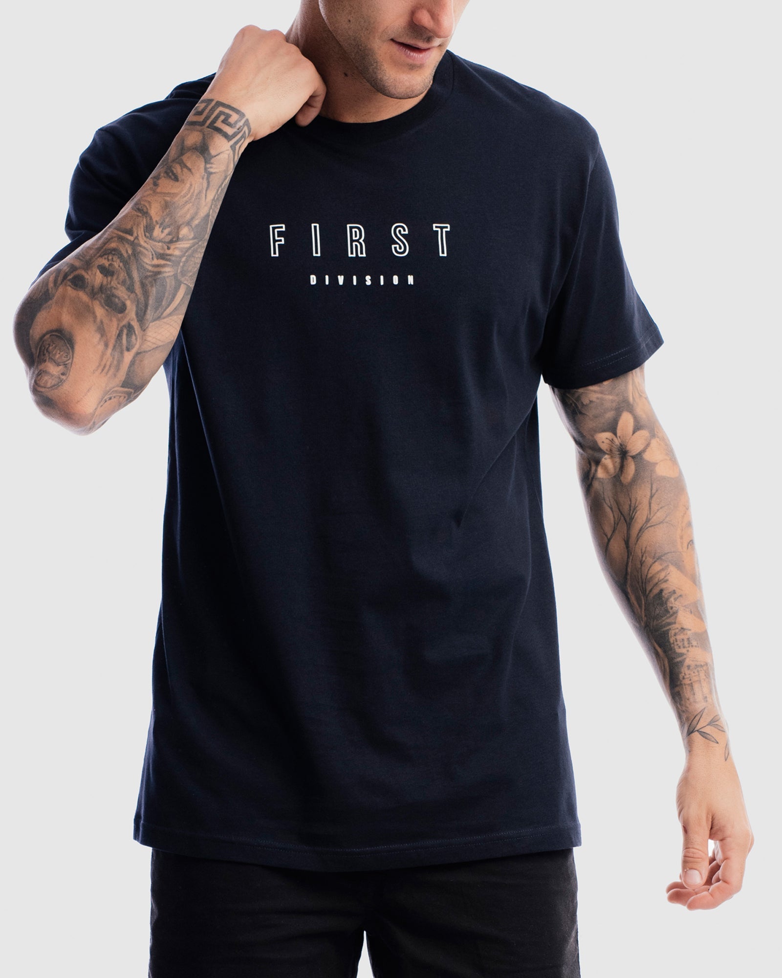 First Division T-Shirts L Mens First Rise Tee - Ink