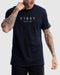 First Division T-Shirts L Mens First Rise Tee - Ink