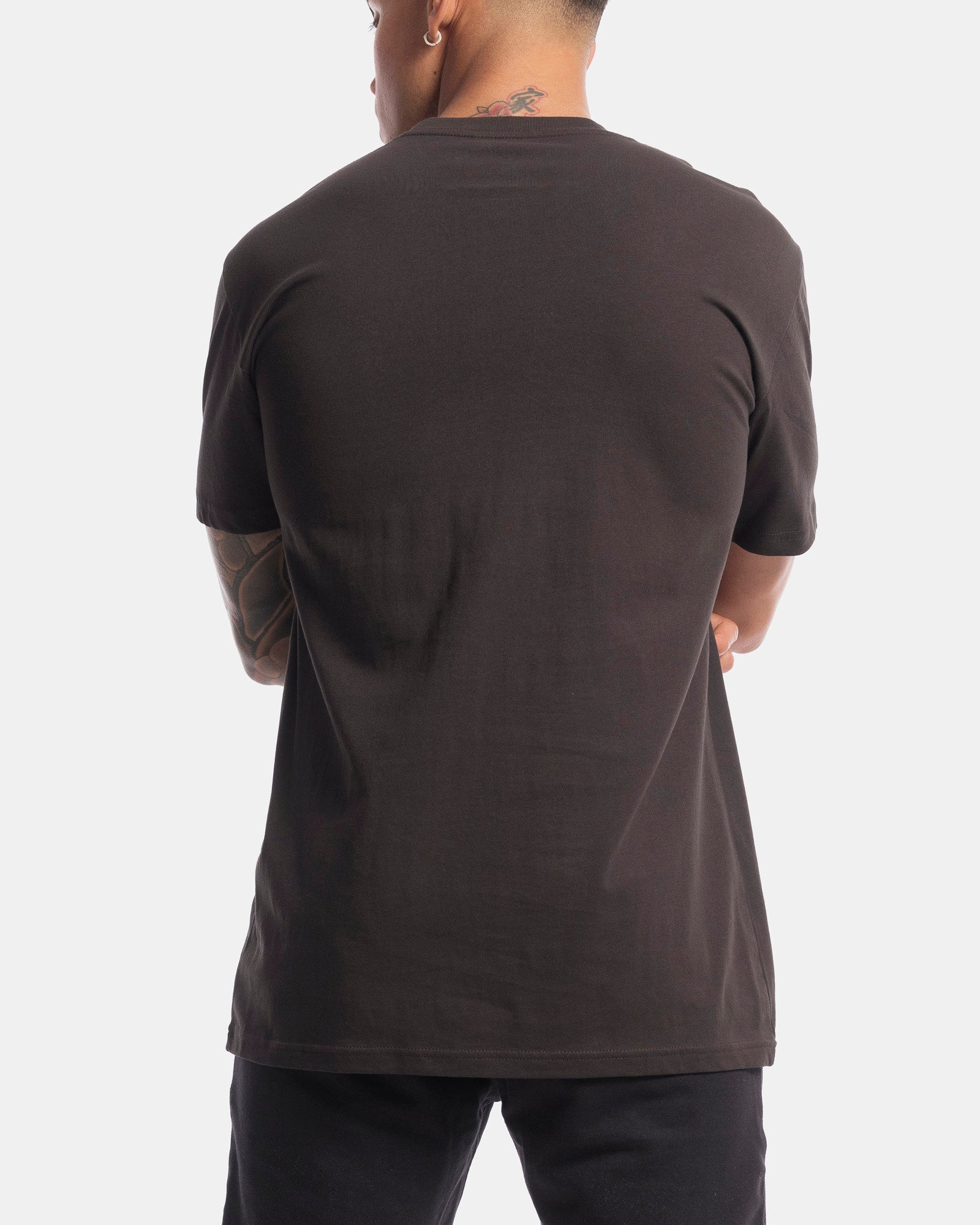 First Division T-Shirts L Mens Performance Camo Logo Tee - Charcoal