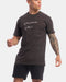First Division T-Shirts M Mens Performance Camo Logo Tee - Charcoal