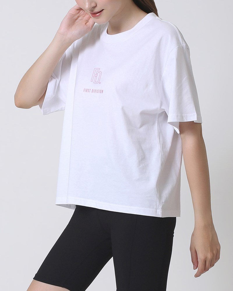First Division T-Shirts Monogram Tee - White