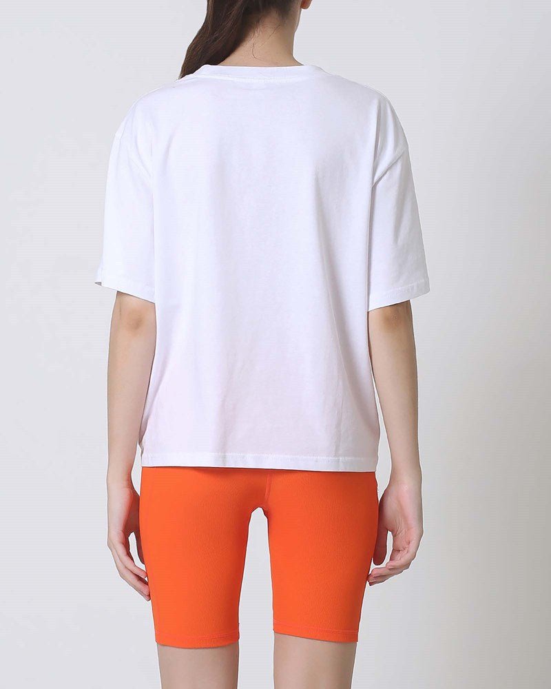 First Division T-Shirts Varsity Tee - White/Orange