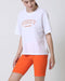 First Division T-Shirts Varsity Tee - White/Orange