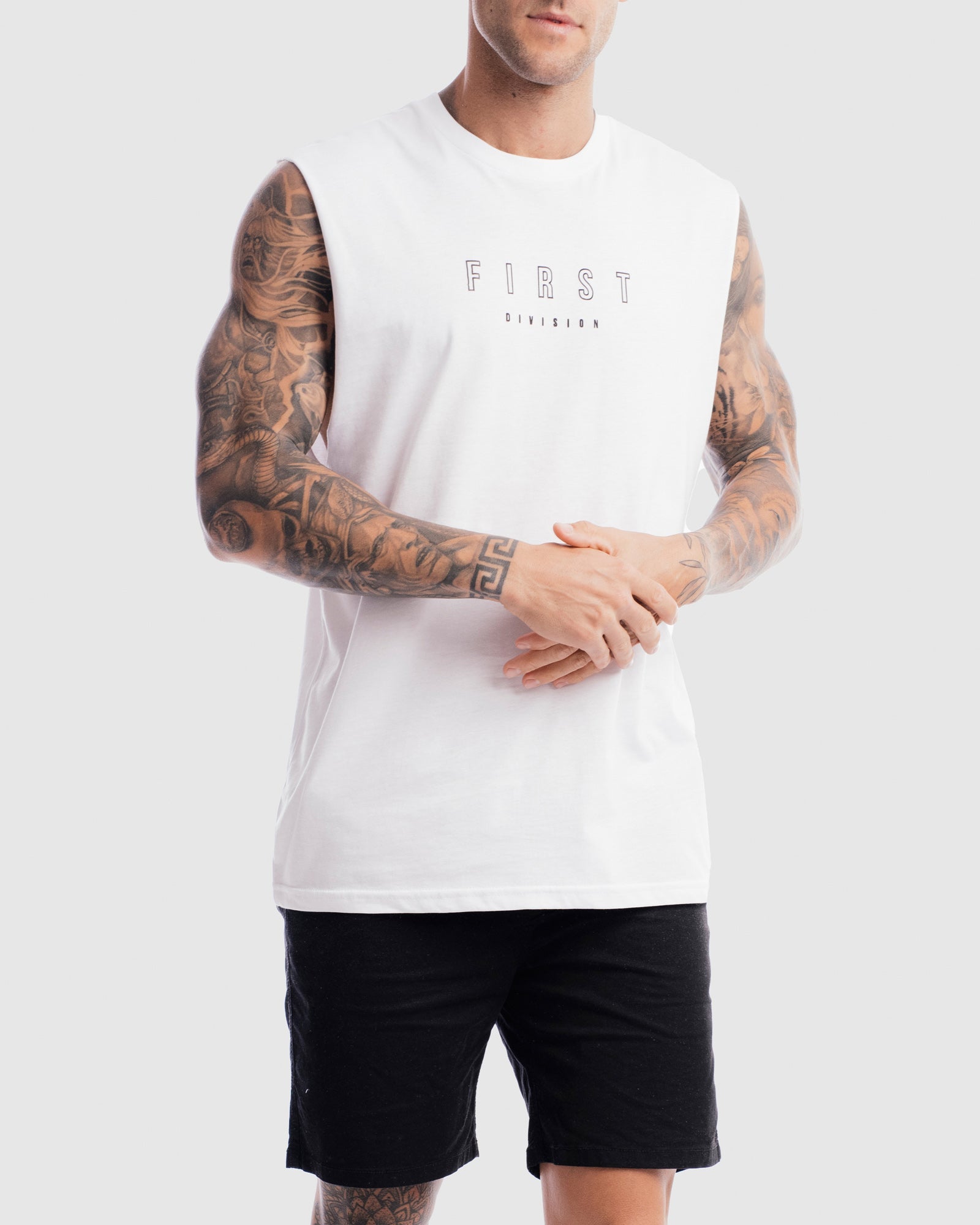 First Division Tank Tops First Rise Tank - White