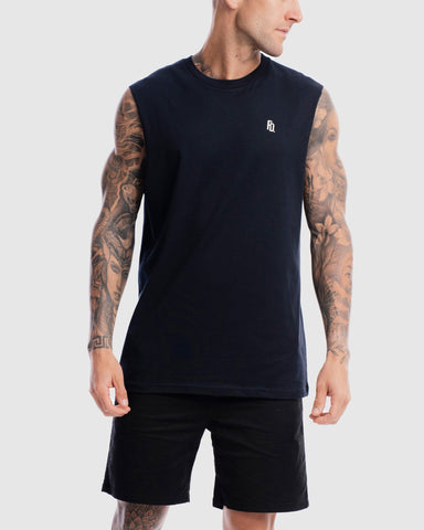 First Division Tank Tops Mens Contract Rise Tank - Ink