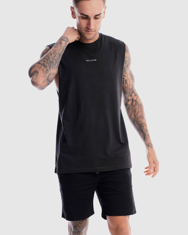 First Division Tank Tops Mens Division Tank - Vintage Black