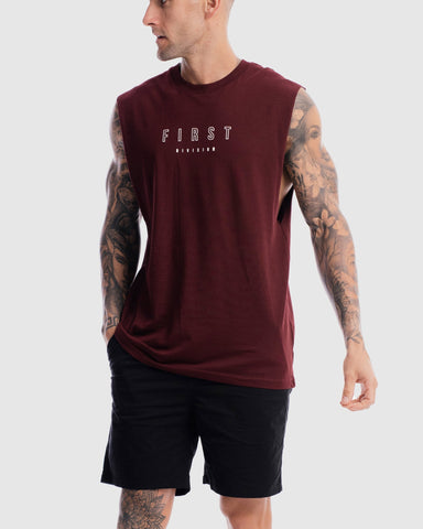 First Division Tank Tops Mens First Rise Tank - Ox