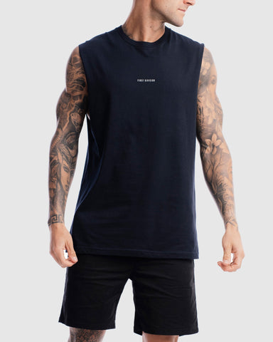 First Division Tank Tops S Mens Division Tank - Ink