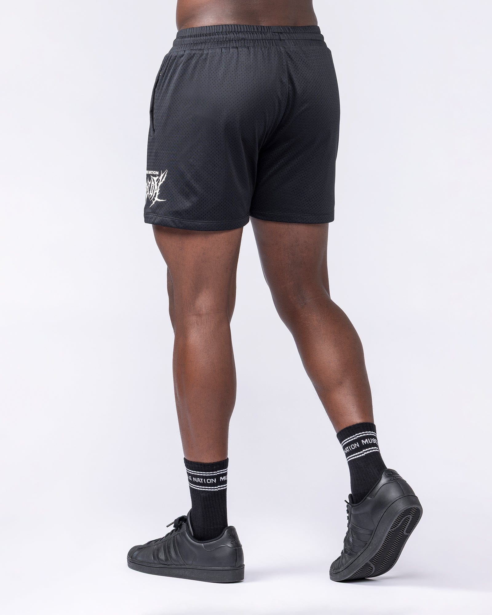 Gothic Lay Up 3.5" Shorts - Black
