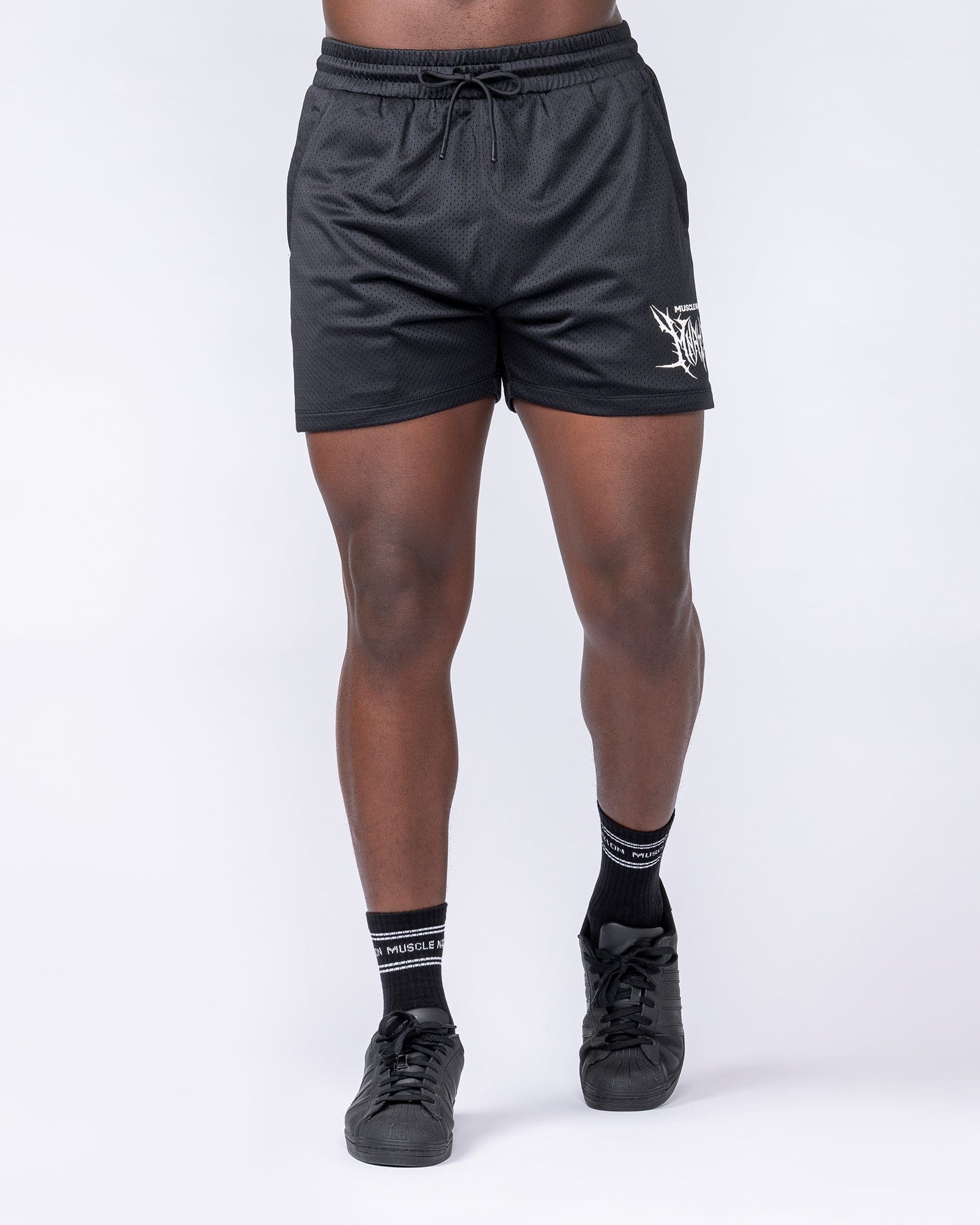 Gothic Lay Up 3.5" Shorts - Black
