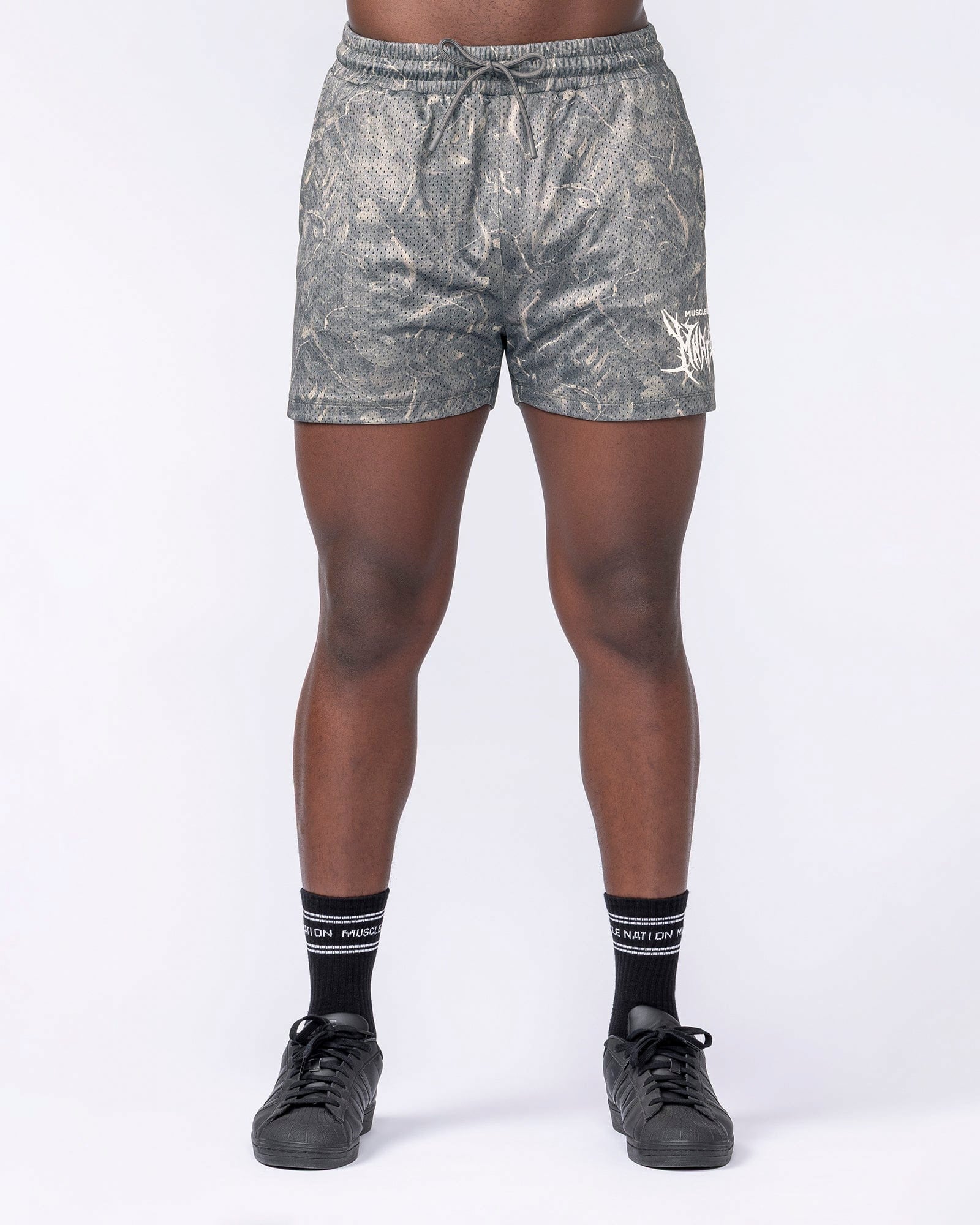 Gothic Lay Up 3.5" Shorts - Washed Tree Camo