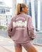 Bubble Oversized Pullover - Mocha Berry