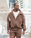 Command Windbreaker Zip Through - Brown