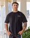 Daily Regular Fit Tee in Black - Muscle Nation men's gym tee