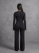 Kate Galliano Activewear Long Sleeve Wide-Leg Jumpsuit - Black
