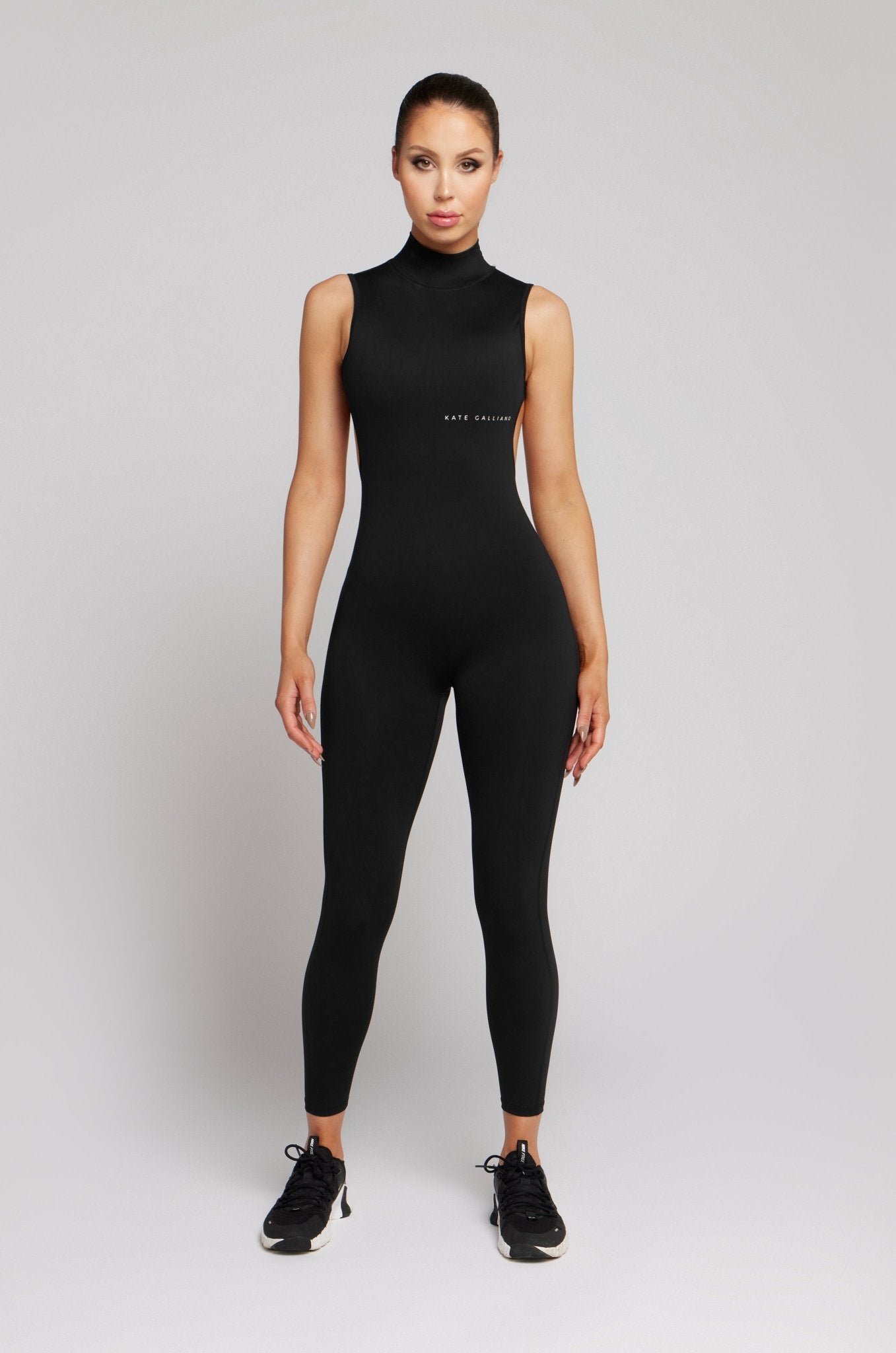 Kate Galliano High Neck Jumpsuit - Black