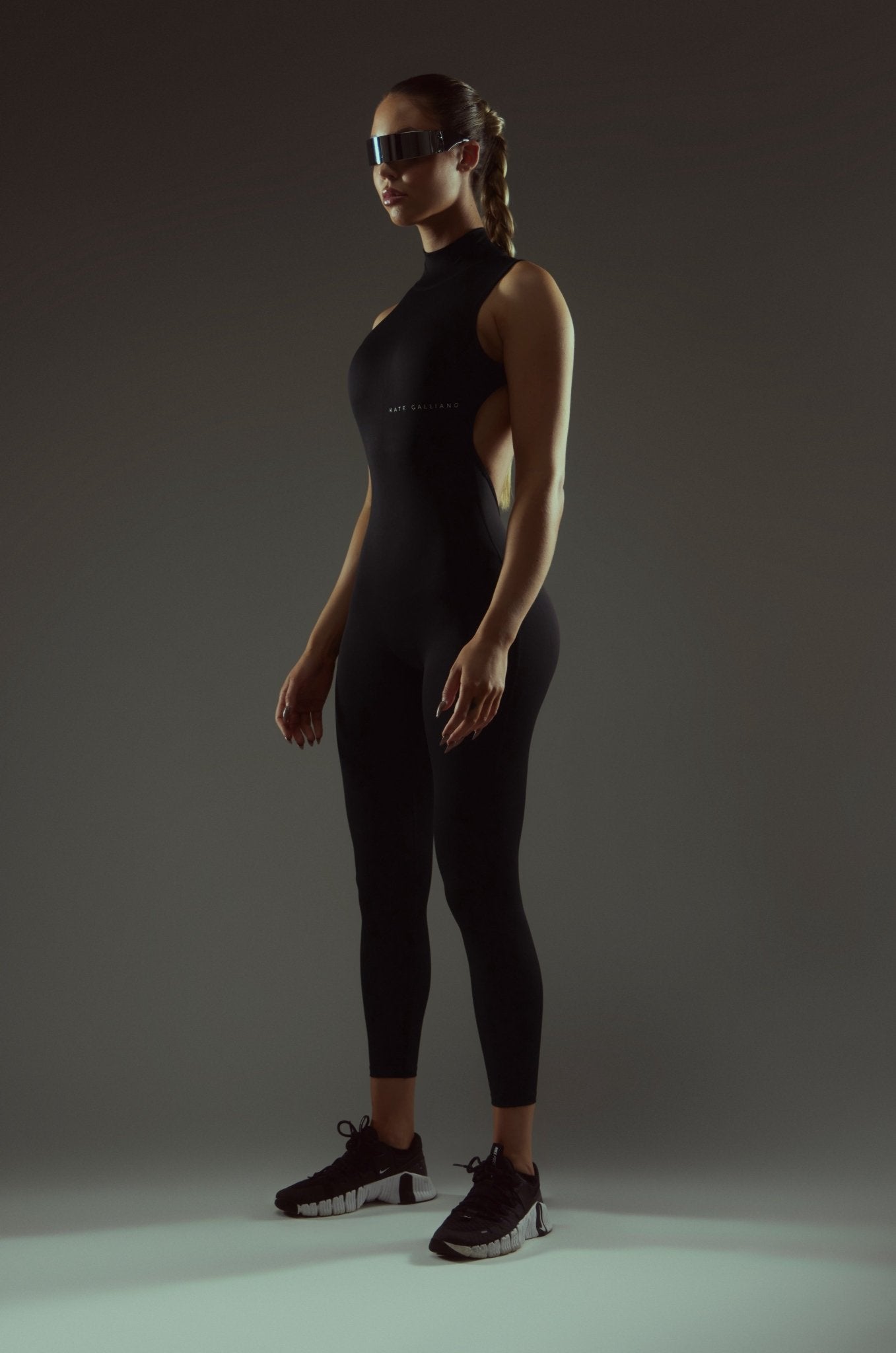 Kate Galliano High Neck Jumpsuit - Black