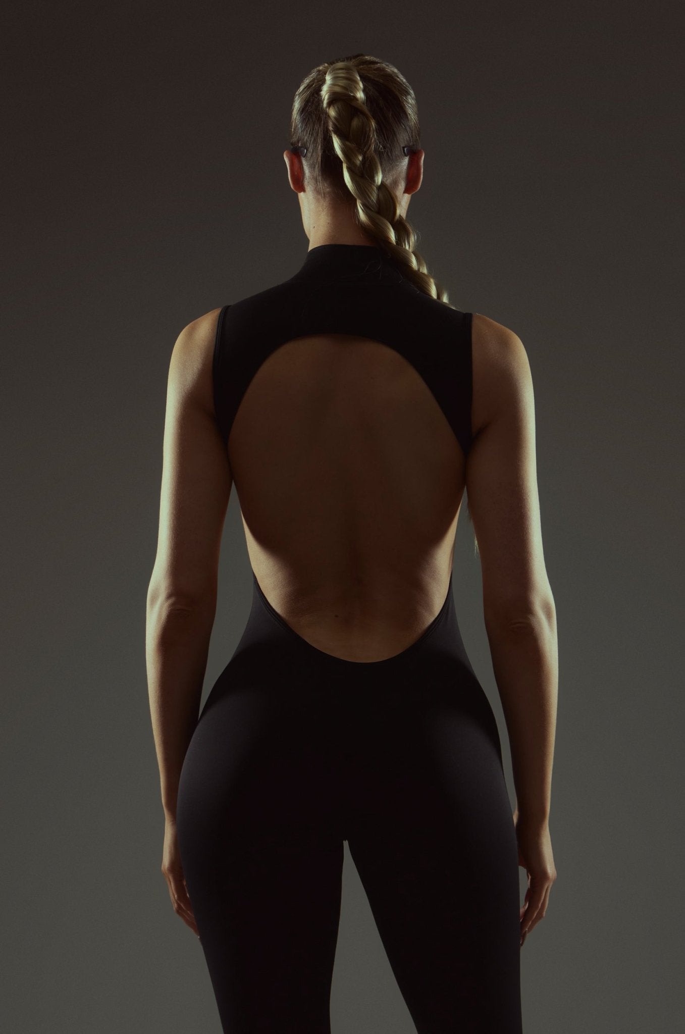 Kate Galliano High Neck Jumpsuit - Black