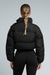 Kate Galliano Jackets KG Cropped Puffer Jacket - Black