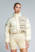Kate Galliano Jackets KG Cropped Puffer Jacket - Cream