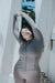 Kate Galliano Jackets L/XL Zip Jacket - Light Grey