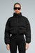Kate Galliano Jackets S/M KG Cropped Puffer Jacket - Black