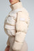 Kate Galliano Jackets S/M KG Cropped Puffer Jacket - Latte