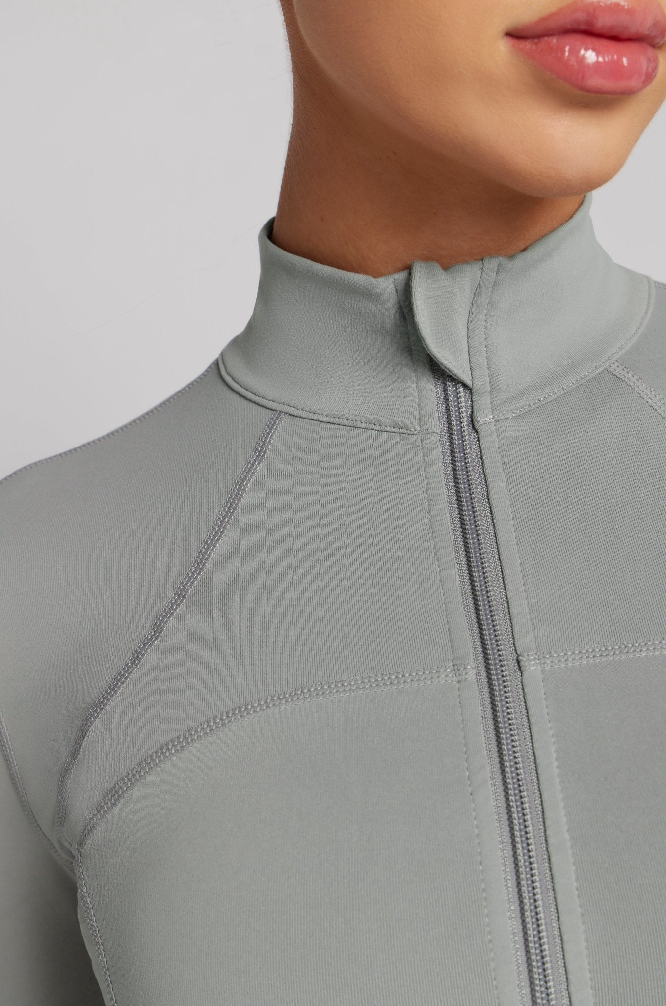 Kate Galliano Jackets Zip Jacket - Light Grey