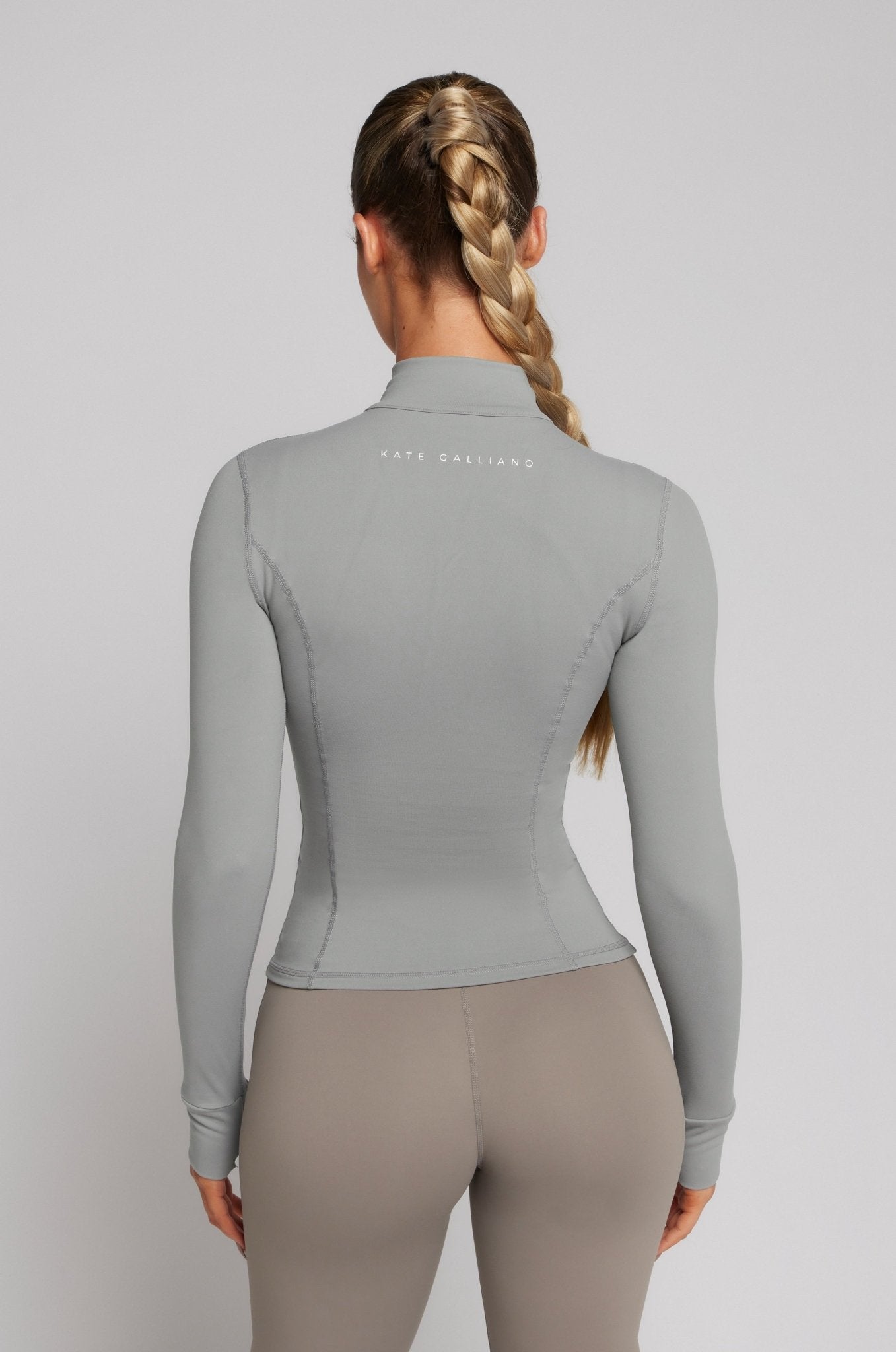 Kate Galliano Jackets Zip Jacket - Light Grey