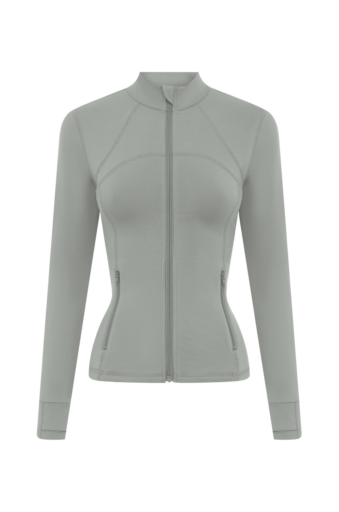 Kate Galliano Jackets Zip Jacket - Light Grey