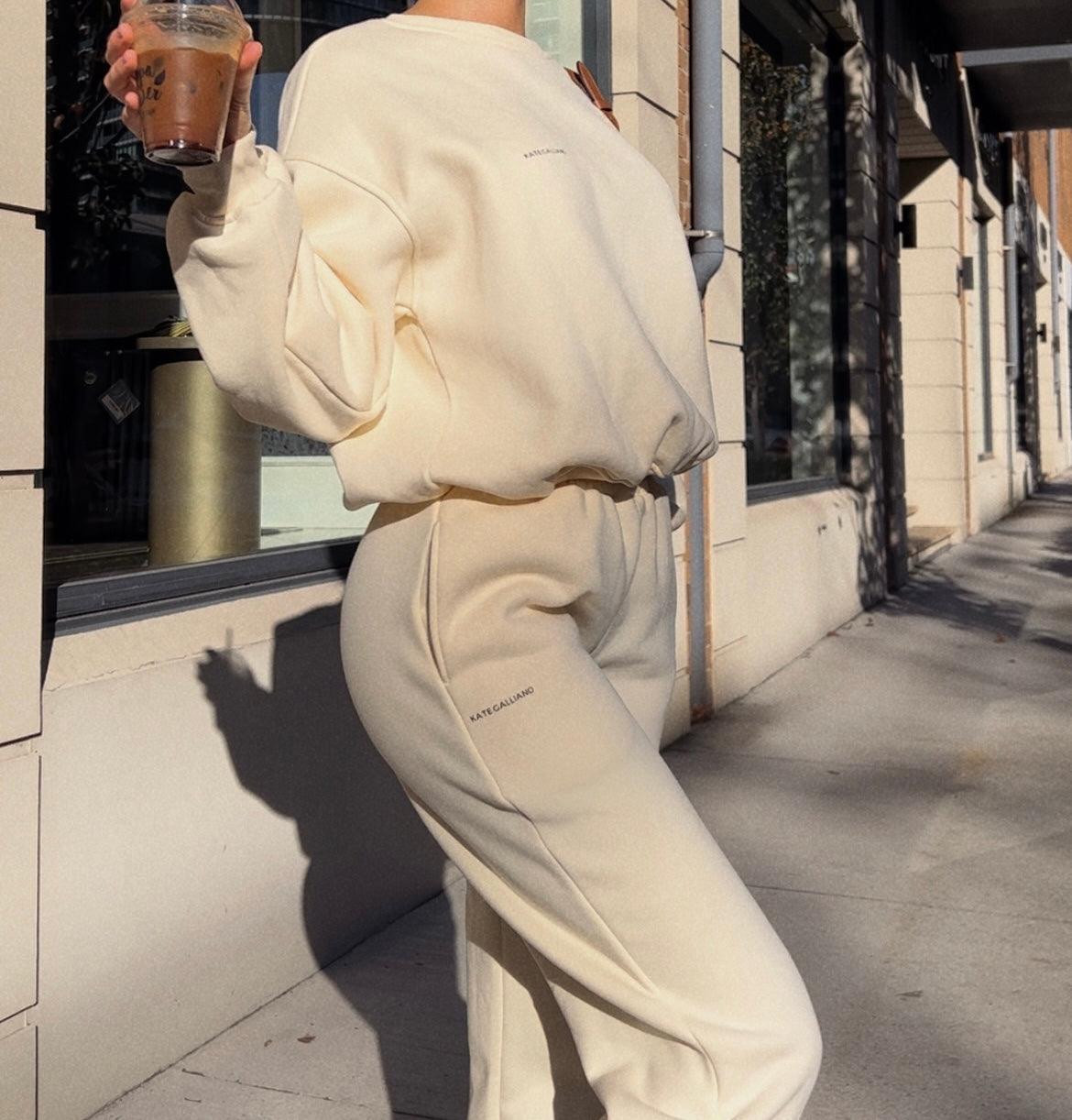 Kate Galliano Jumpers Cotton Jumper - Cream