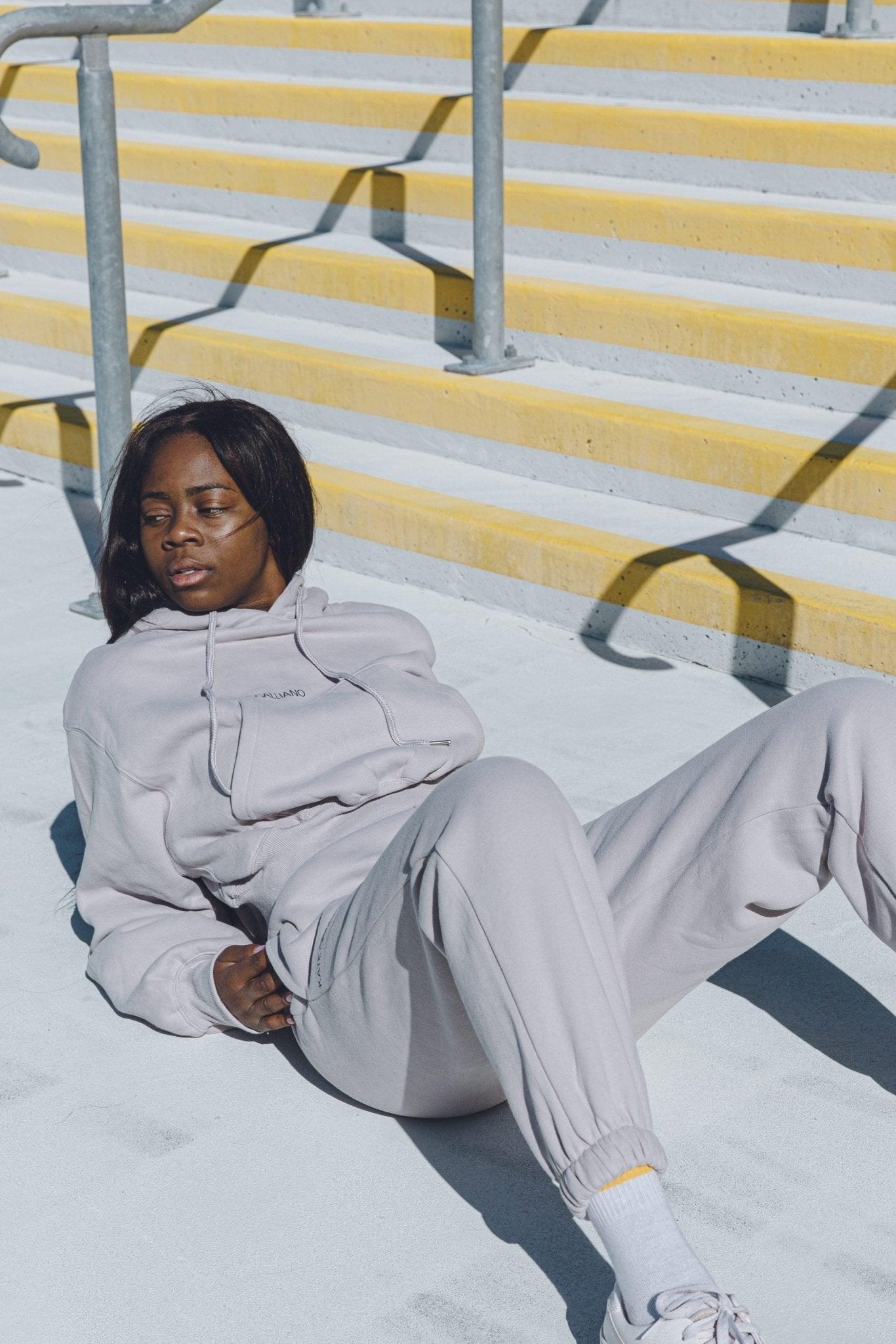 Kate Galliano Jumpers Cotton Tracksuit Pants - Grey