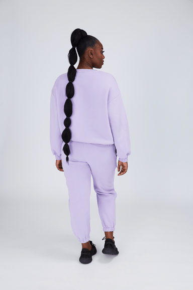 LUXE 23 Jumper - Lilac | Be Activewear