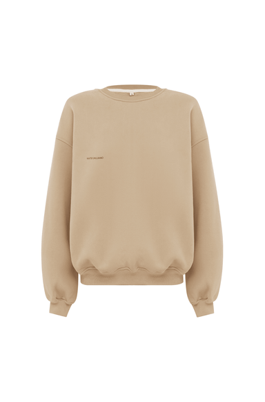 Kate Galliano Jumpers Small Cotton Jumper - Coffee