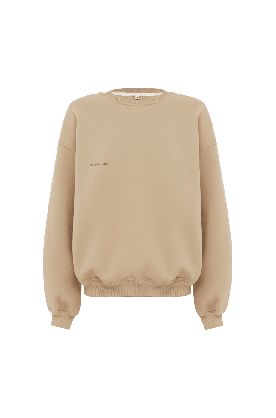 Kate Galliano Jumpers Small Cotton Jumper - Coffee