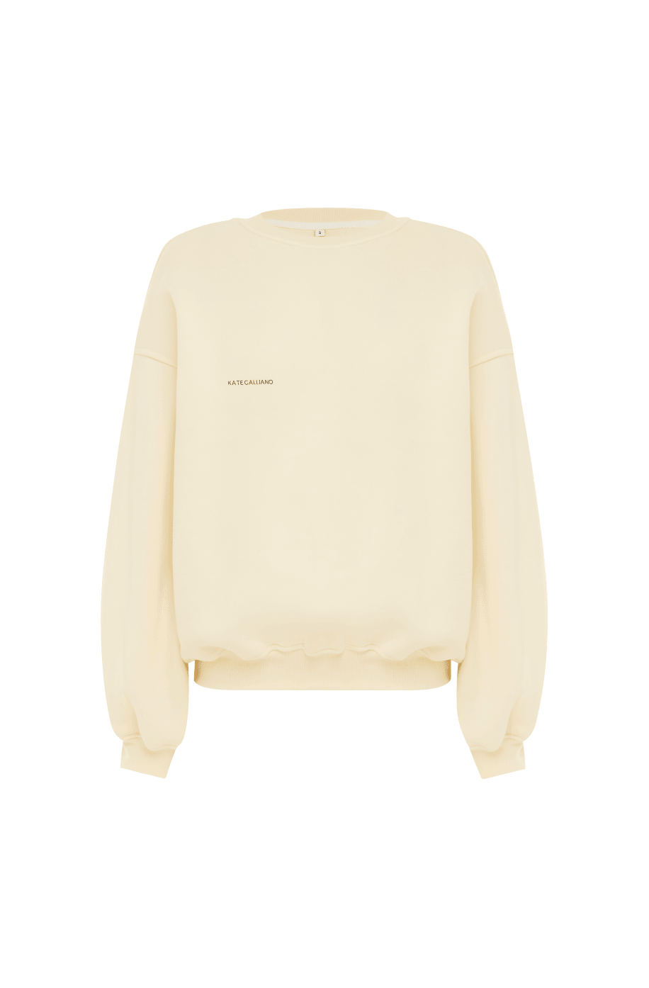 Kate Galliano Jumpers Small Cotton Jumper - Cream