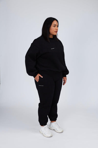 Kate Galliano Jumpers X-Large Cotton Jumper - Black