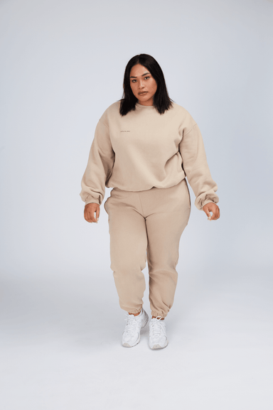 Kate Galliano Jumpers X-Large Cotton Jumper - Coffee