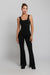 Kate Galliano Jumpsuit Flared Scrunch Jumpsuit - Black