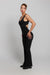Kate Galliano Jumpsuit S/M Flared Scrunch Jumpsuit - Black