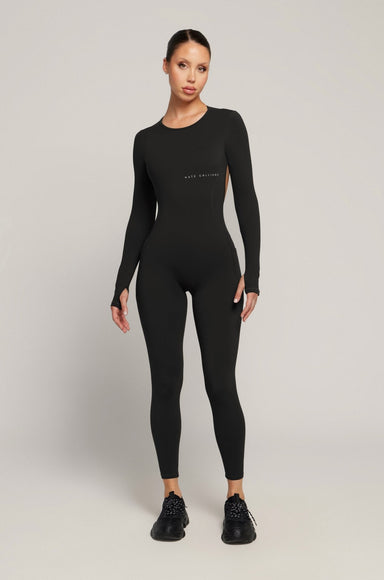 Kate Galliano Jumpsuit S/M Long Sleeve Jumpsuit - Black