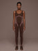 KATE GALLIANO Jumpsuit XS/S DefineX Jumpsuit - Cacao