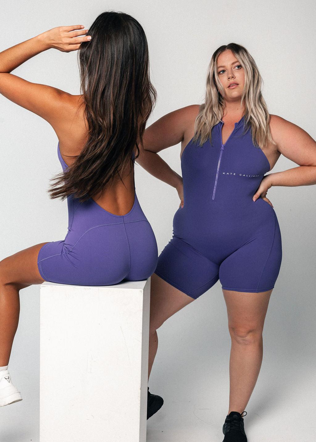 Kate Galliano KG Romper - Purple Grape