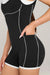 Kate Galliano L/XL Contrast Romper - Black
