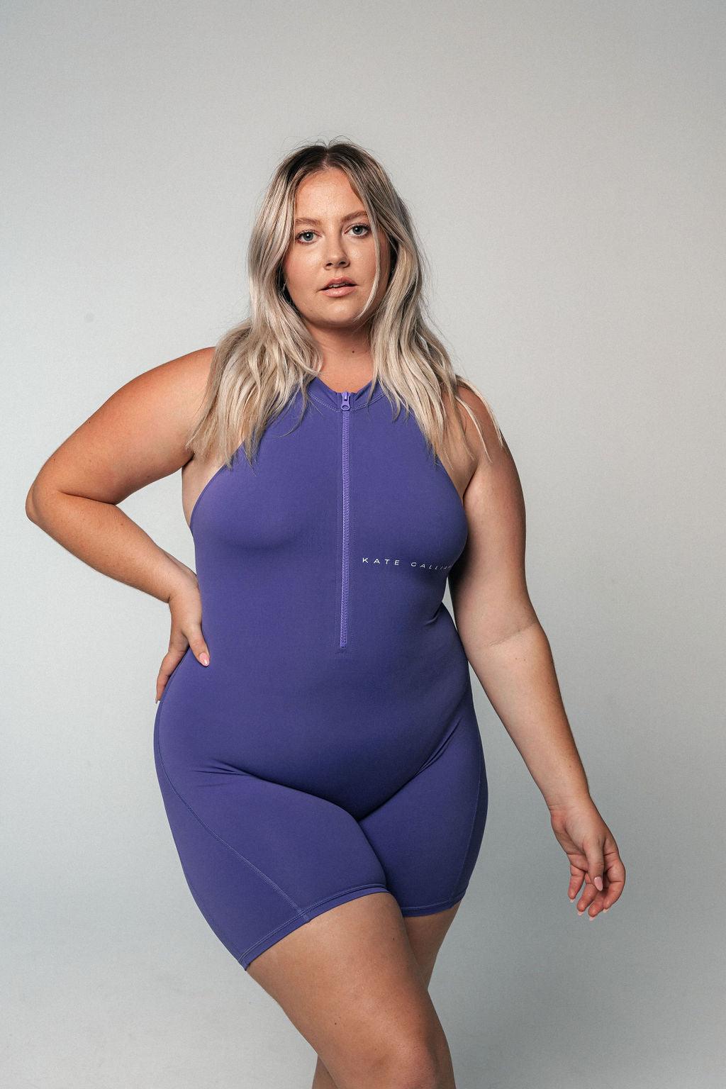 Kate Galliano L/XL KG Romper - Purple Grape