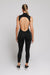 Kate Galliano M/L High Neck Jumpsuit - Black
