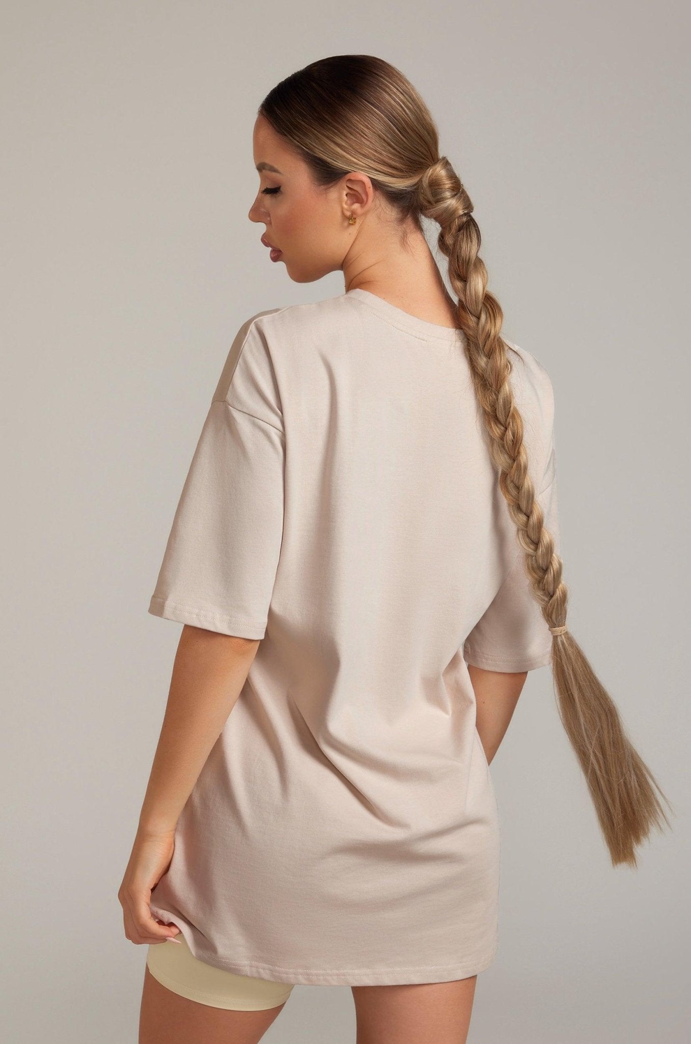 Kate Galliano M/L Oversized BF T-Shirt - Beige