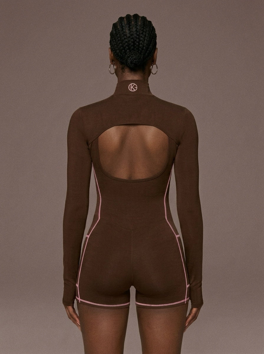 KATE GALLIANO Romper DefineX Romper - Cacao